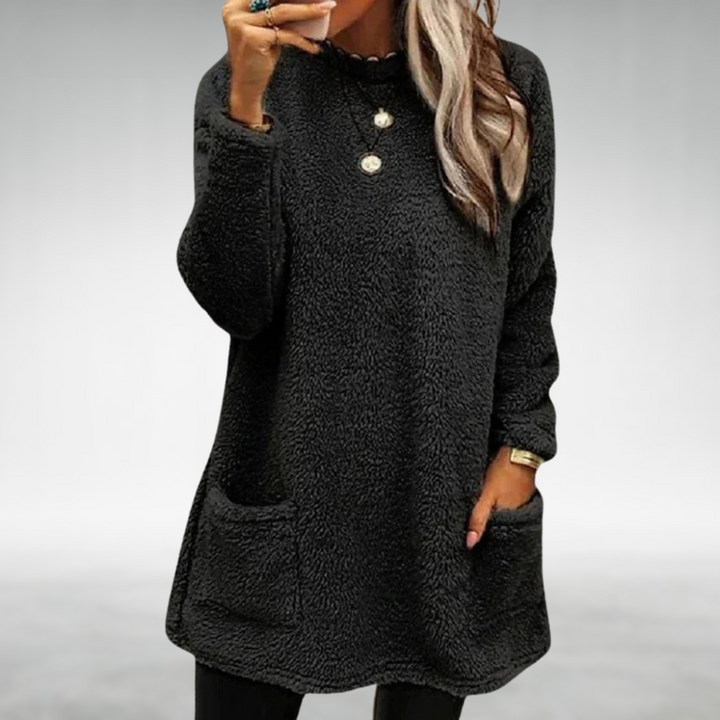Elowen - Fleece Sweater with Pockets