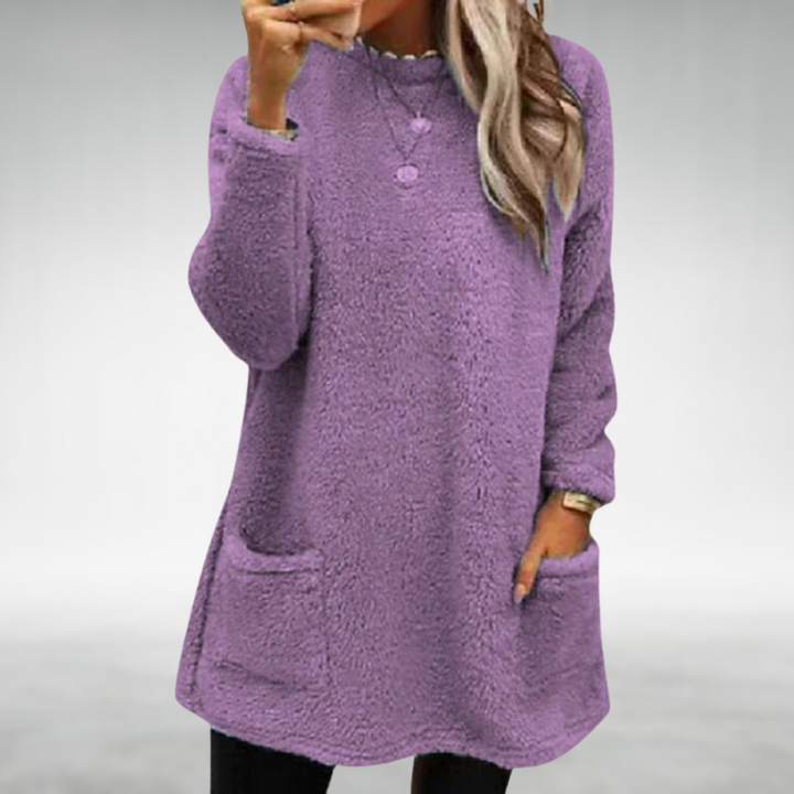Elowen - Fleece Sweater with Pockets
