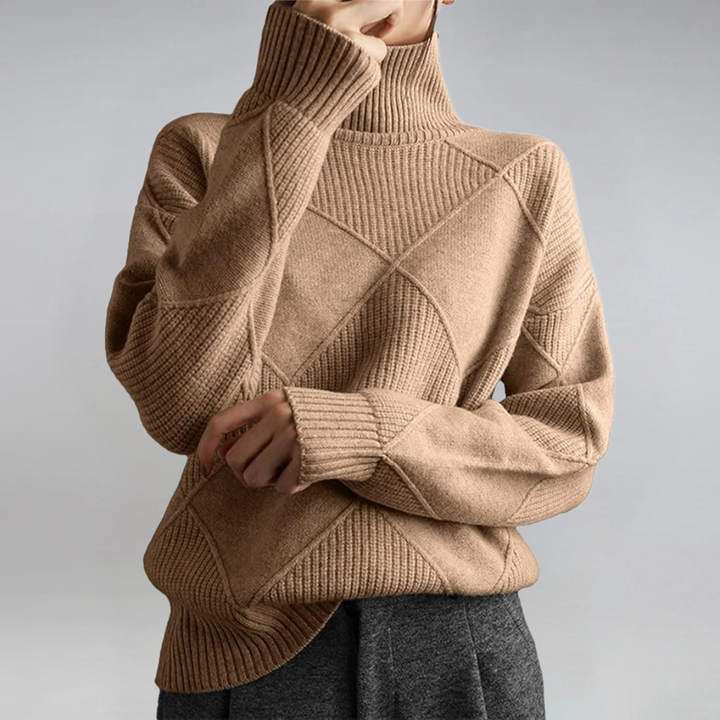 Catherine - Luxe Turtleneck Sweater