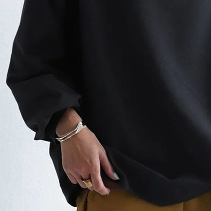 Isabella - Soft Knit Top with High Neck
